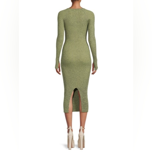 6. NWT JONATHAN SIMKHAI ELIJAH MIDI SWEATER DRESS - Picture 3 of 6